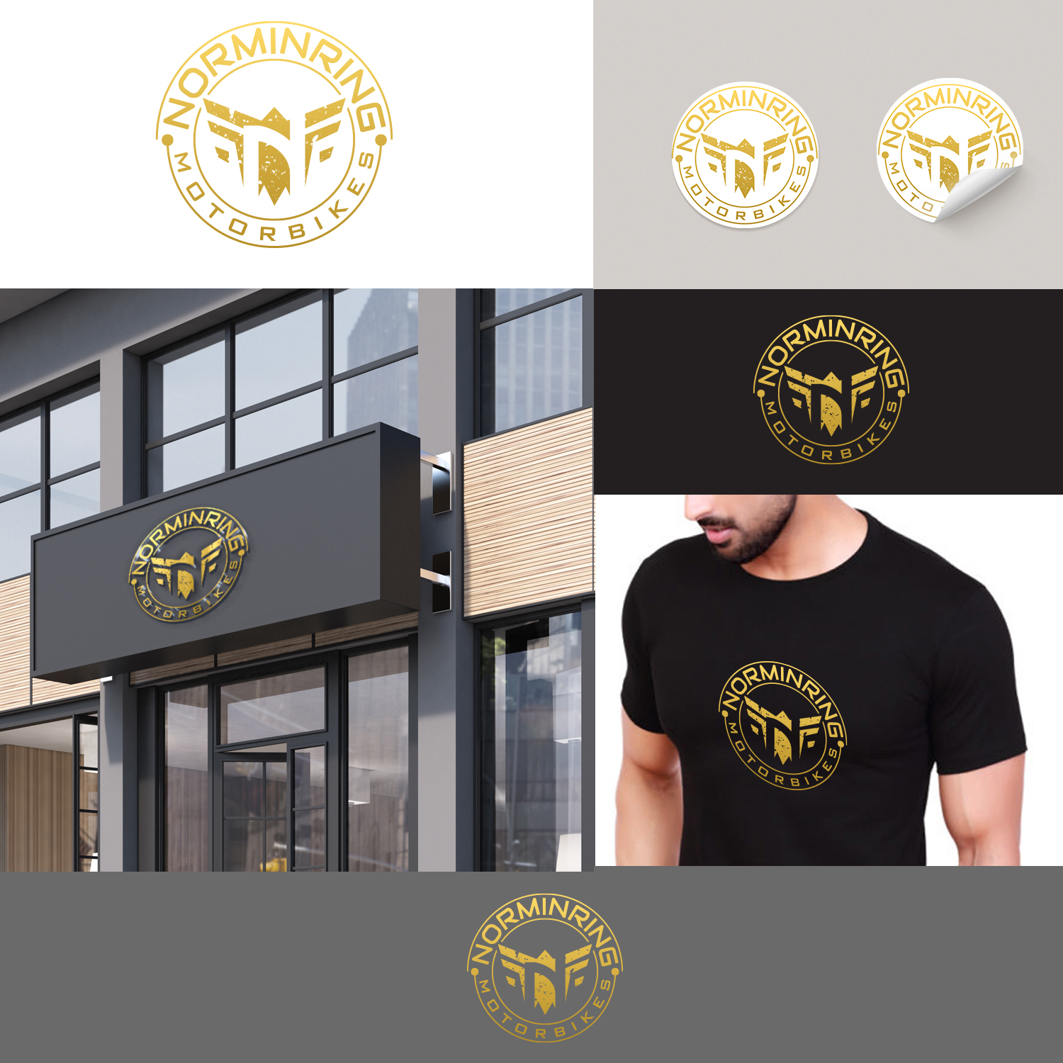 Logo-Design von Maxo-Biz für Norminring Motorbikes | Design #25411985
