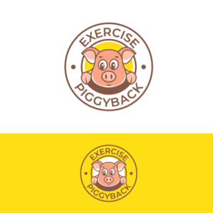 EXERCISE PIGGYBACK | Logo Design by Graphic Bricks
