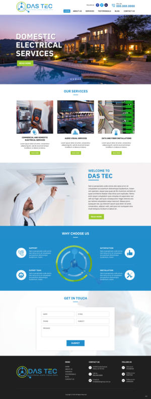 Web Design by pb for DAS TEC | Design: #25330725