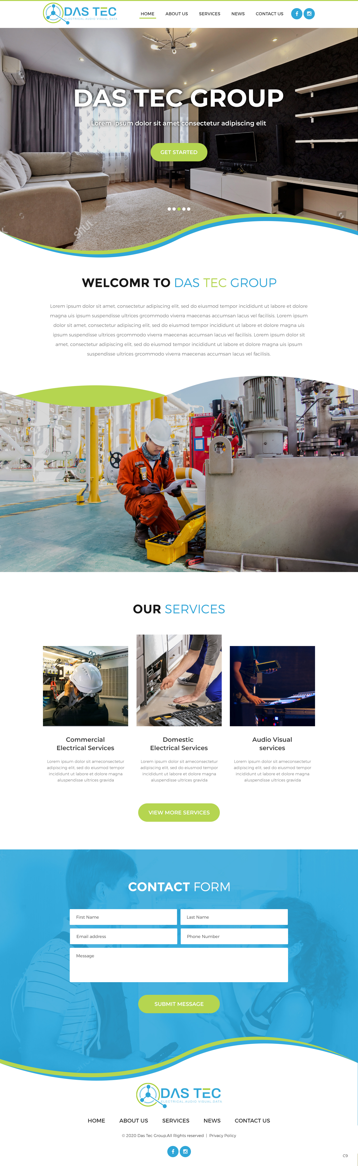 Web Design by pb for DAS TEC | Design #25330726