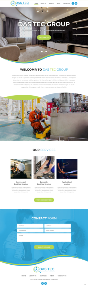 Web Design by pb for DAS TEC | Design: #25330726