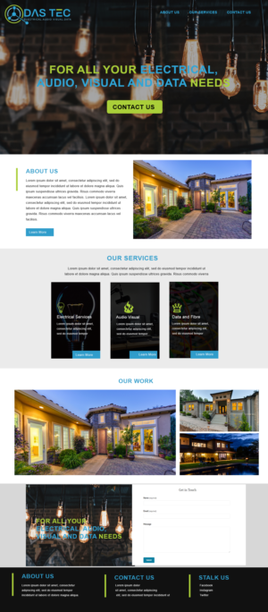 DAS TEC Group Pty Ltd. Website and Domain | Web Design by AnneWanjiku