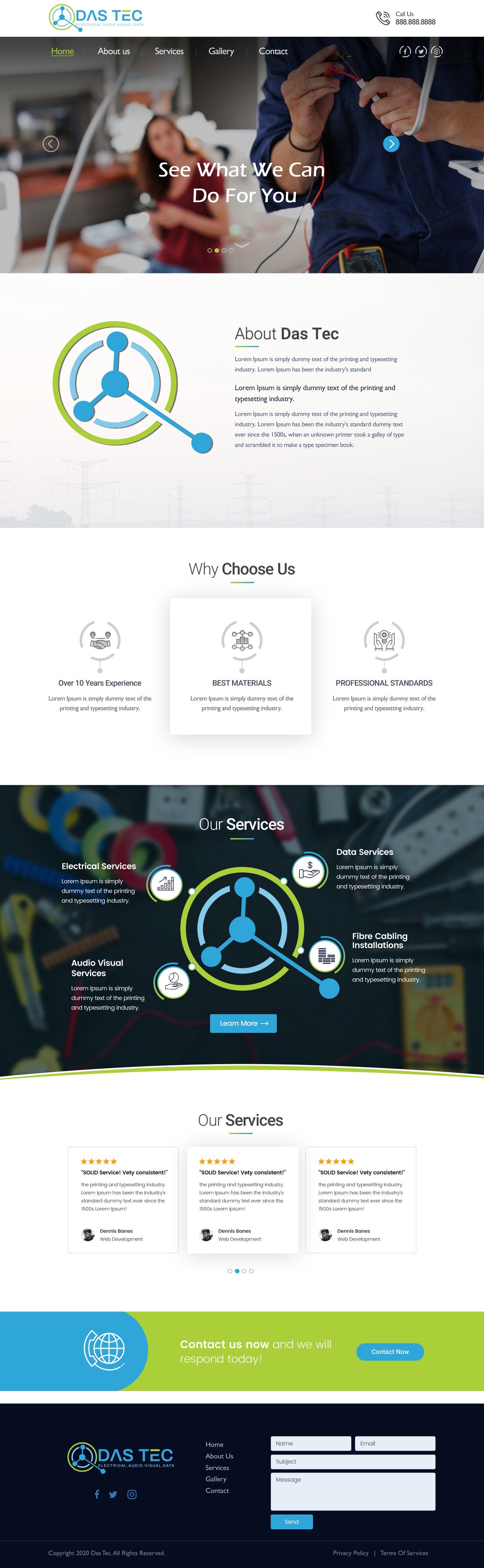 Diseño Web por Shijo John para DAS TEC | Diseño #25331211
