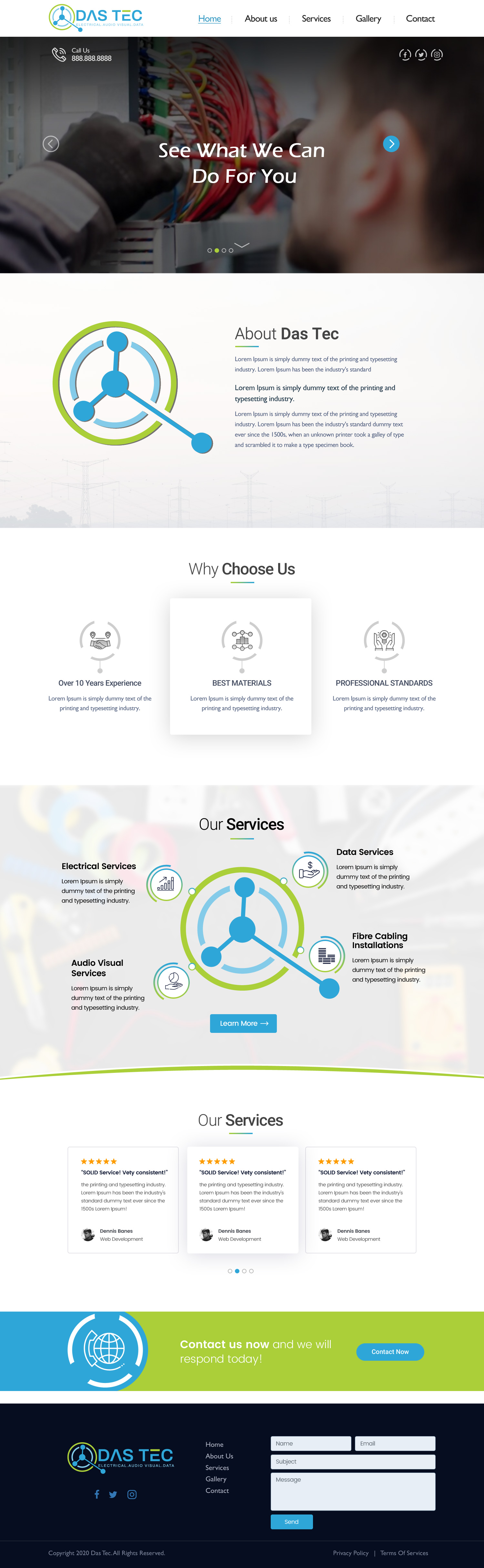 Web-Design von Shijo John für DAS TEC | Design #25331258