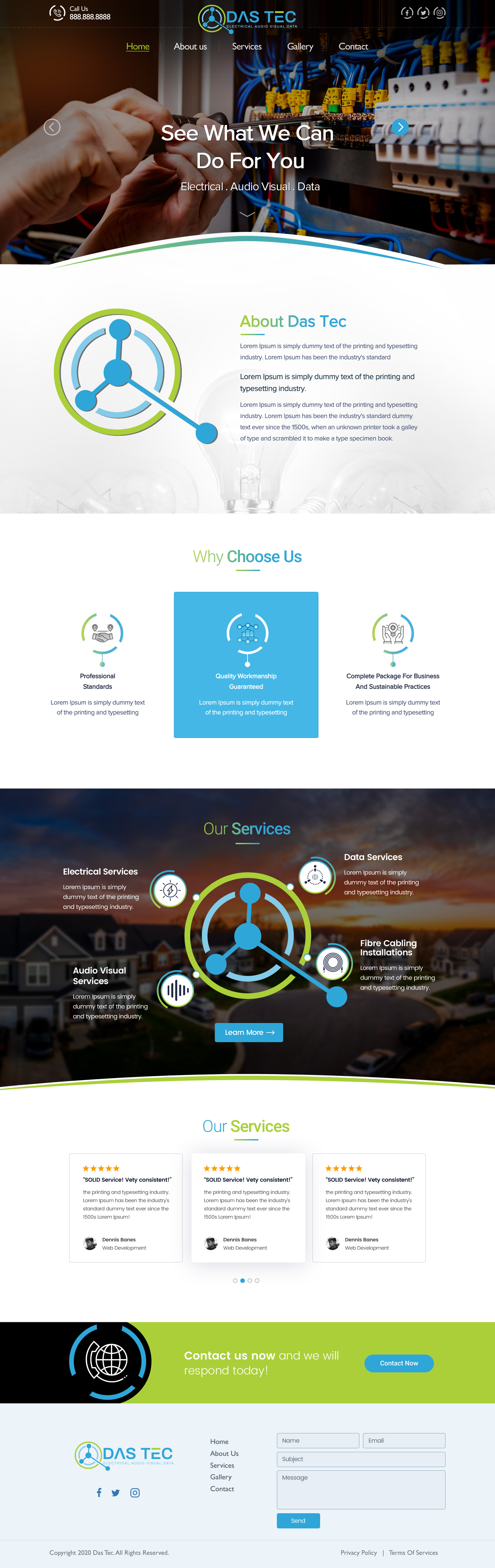 Web-Design von Shijo John für DAS TEC | Design #25333543