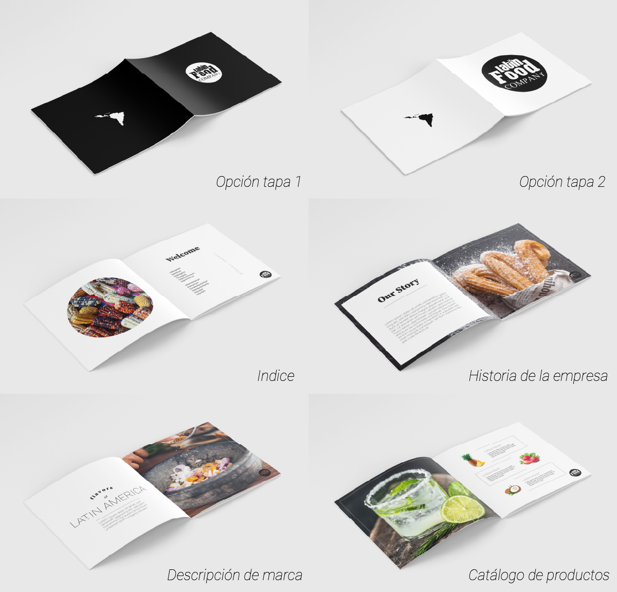 Diseño de Catálogo por Ileana Blanco para Latin Food Company b.v | Diseño: #25382053