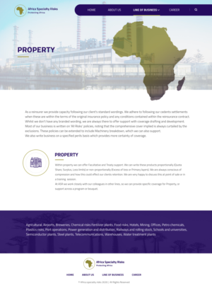 Web Design by Blue Sparrow for this project | Design: #25407879