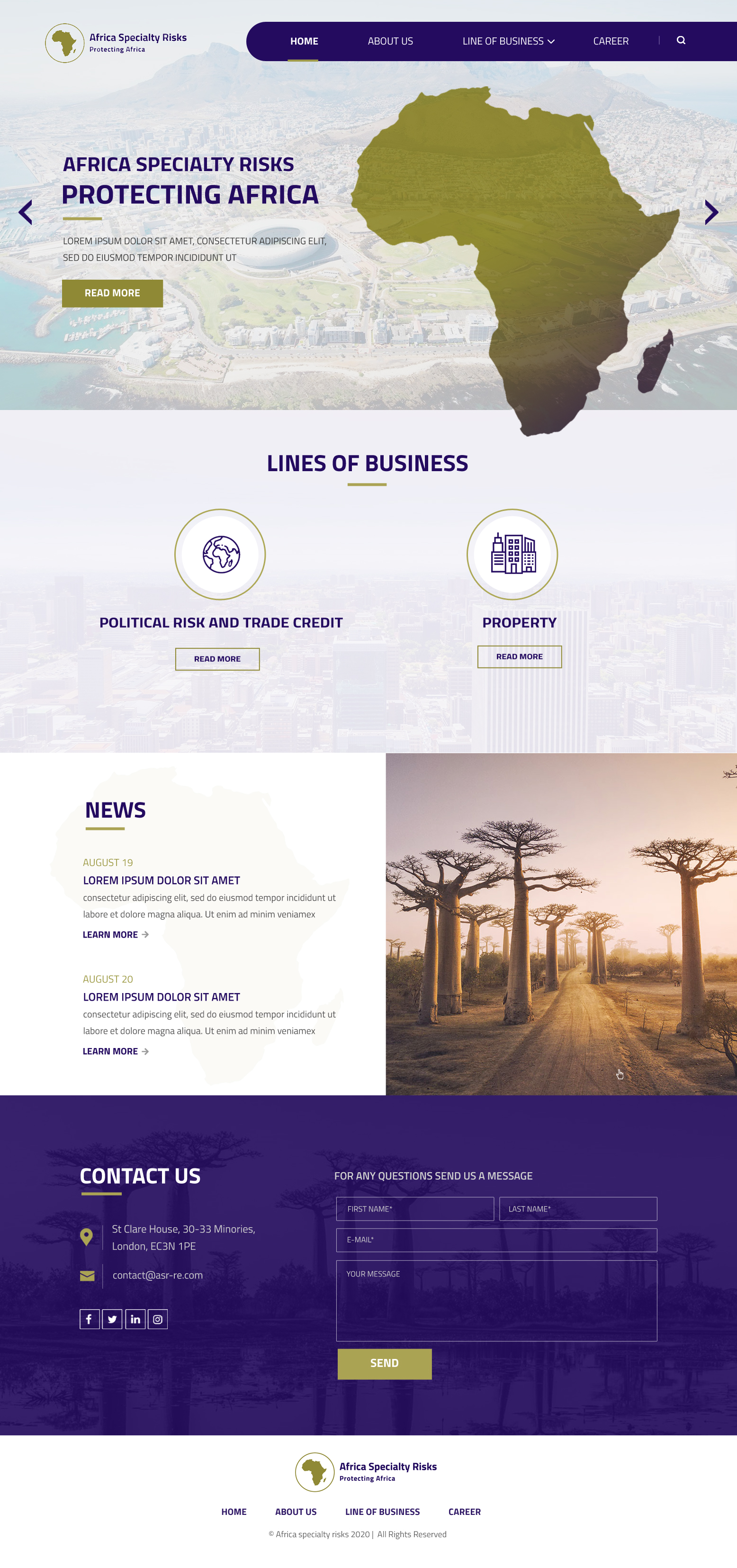 Web Design by Blue Sparrow for this project | Design #25407880