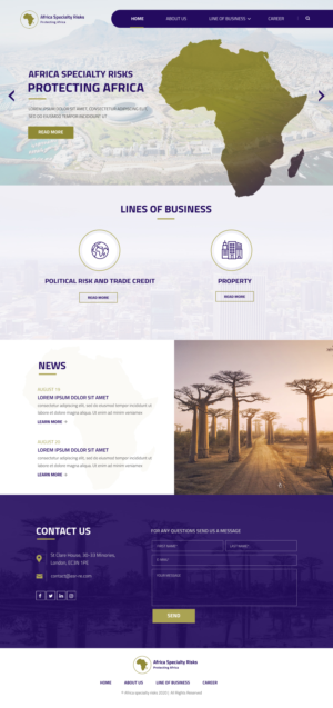 Web Design by Blue Sparrow for this project | Design: #25407880