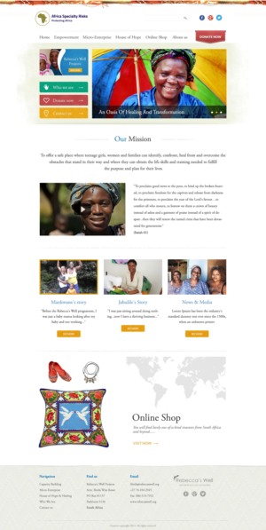 Brand New Africa Focused Specialty Insurance business needs a slick website | Web-Design von Linda Designs