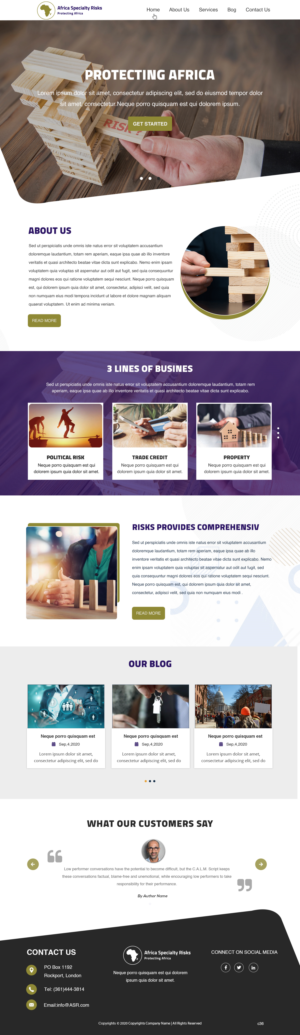 Web Design by pb for this project | Design: #25330703