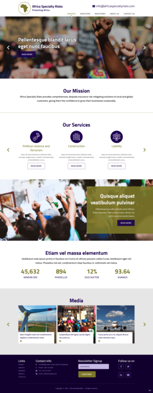 Web Design by pb for this project | Design: #25330709