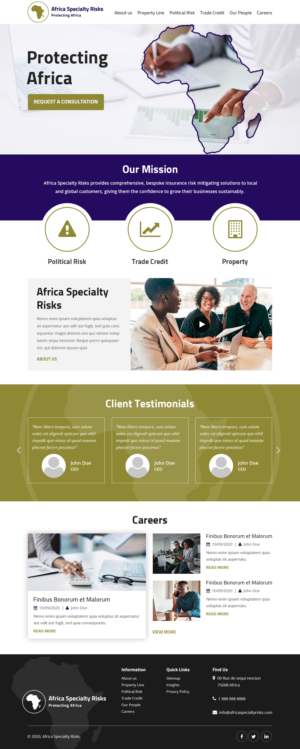 Web Design by Starlyn DS for this project | Design: #25369474