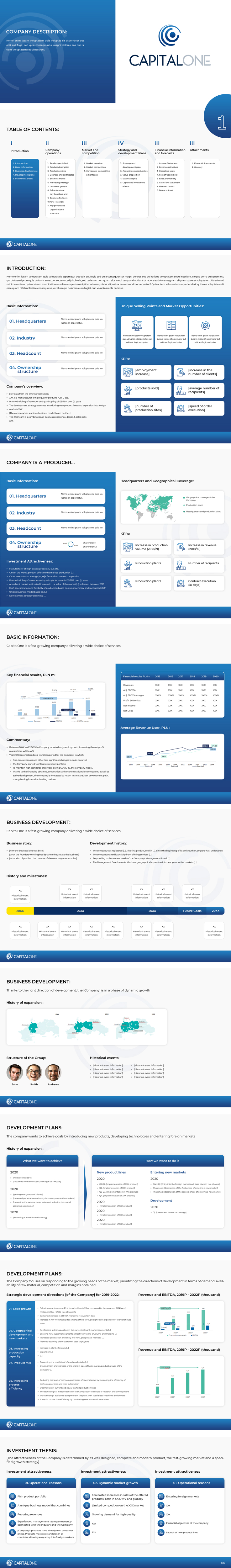 PowerPoint Design by pb for CAPITAL ONE PARTNERS SP. Z O.O. SP.K. | Design #25347730