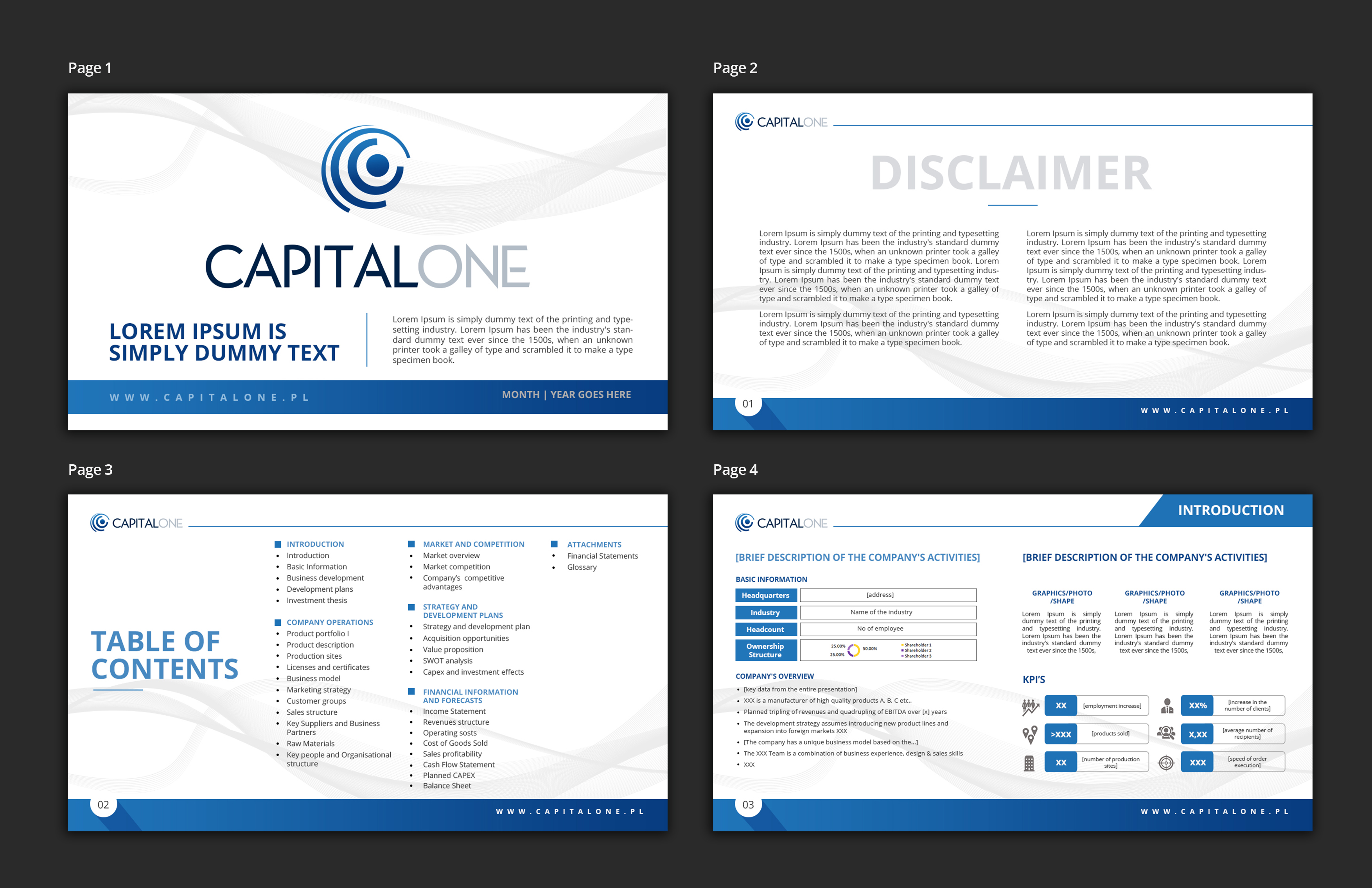 Diseño de PowerPoint por SAI DESIGNS para CAPITAL ONE PARTNERS SP. Z O.O. SP.K. | Diseño #25354582