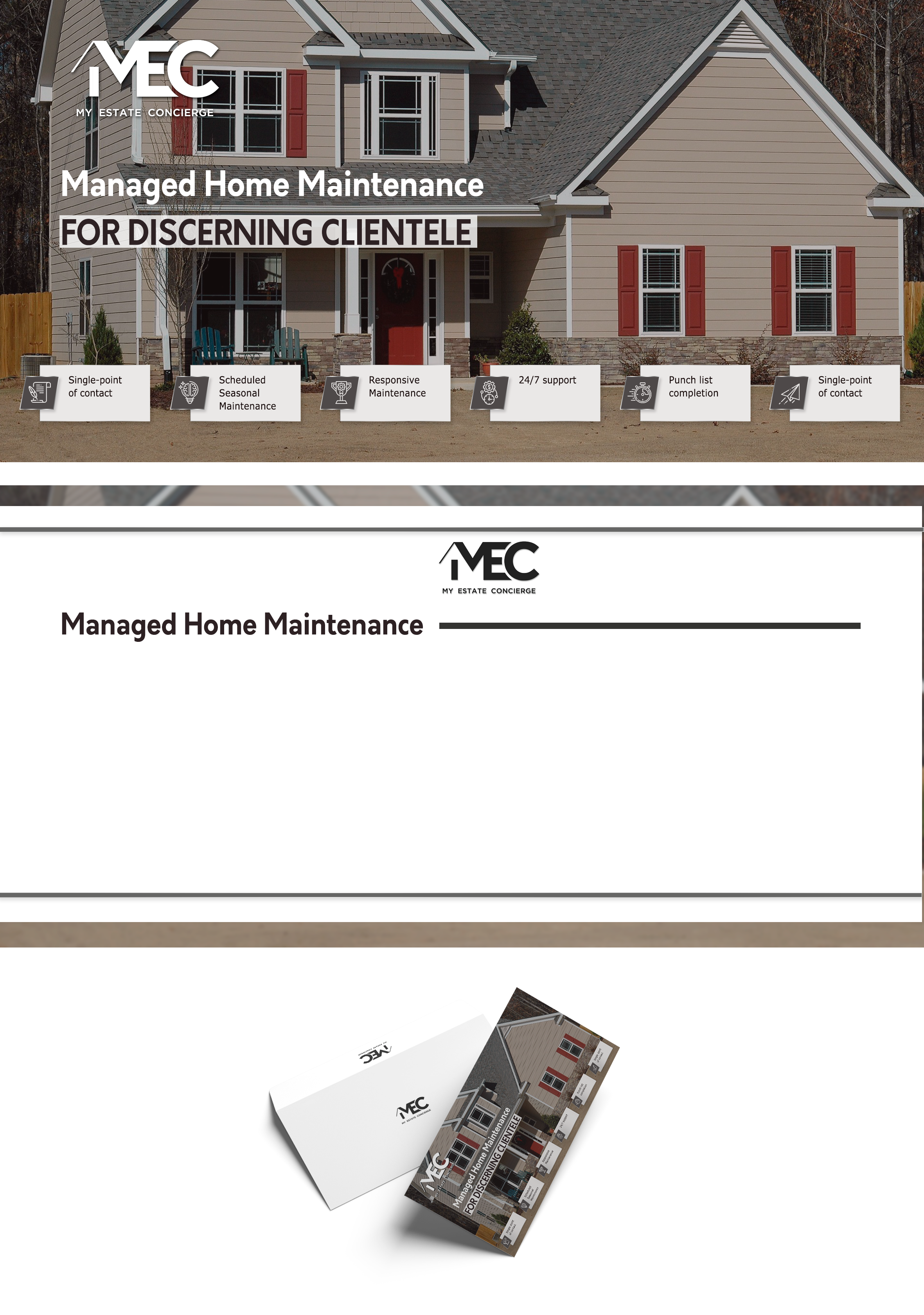 Postkarten-Design von tanya_gaysina59 für My Estate Concierge | Design #25347760