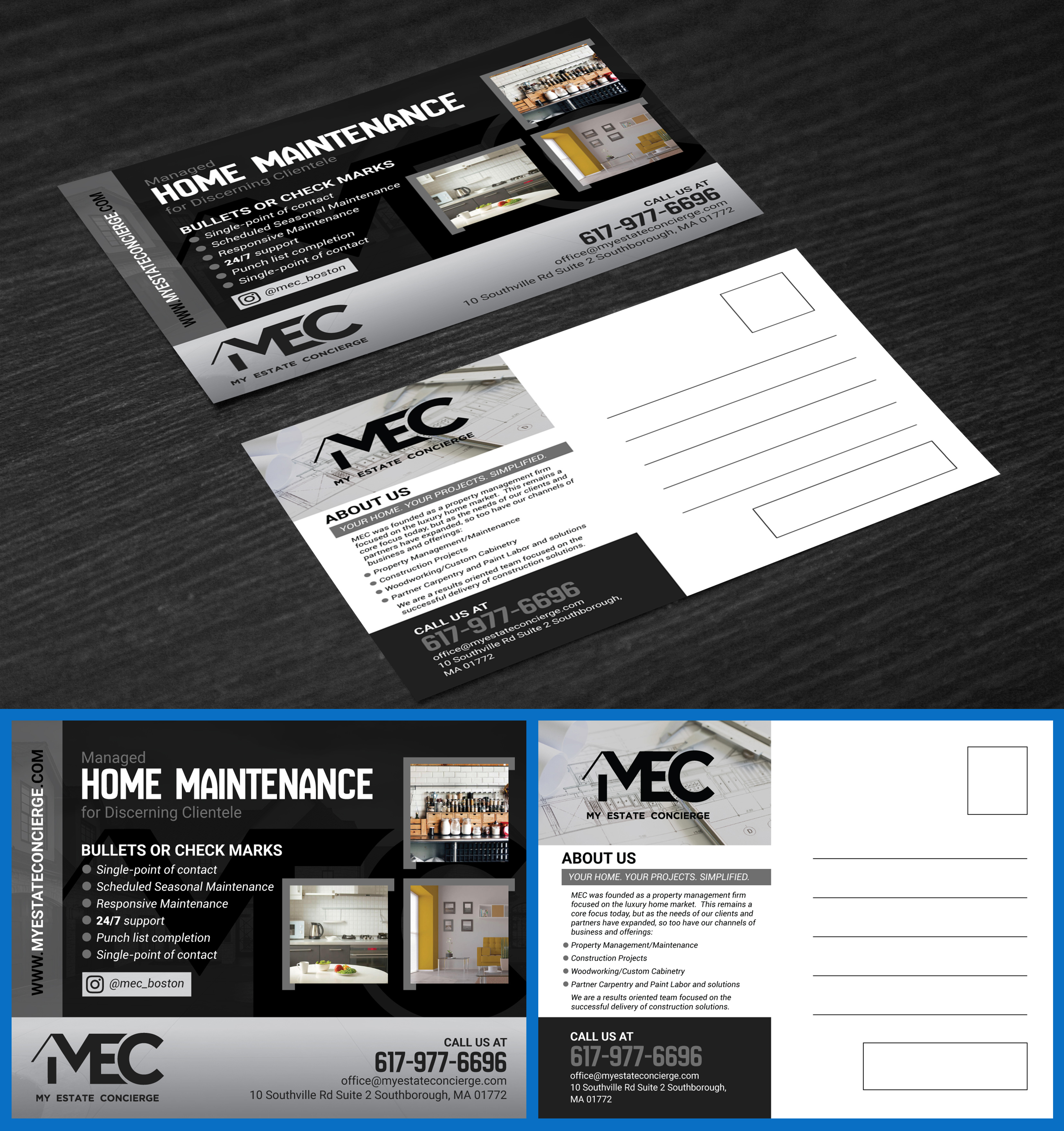 Postcard Design by Impressive Solutions for My Estate Concierge | Design #25328480