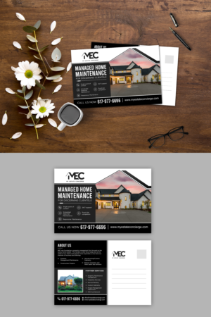 Design de Carte Postale par debdesign pour My Estate Concierge | Design : #25334579