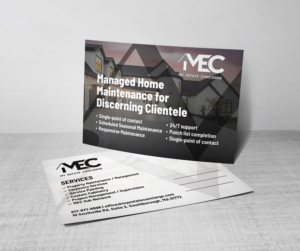 Postcard Design by Deziners Zone for My Estate Concierge | Design: #25331284