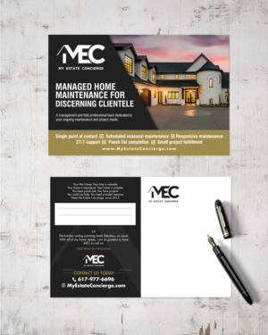 Design de Carte Postale par chandrayaan.creative pour My Estate Concierge | Design : #25434546