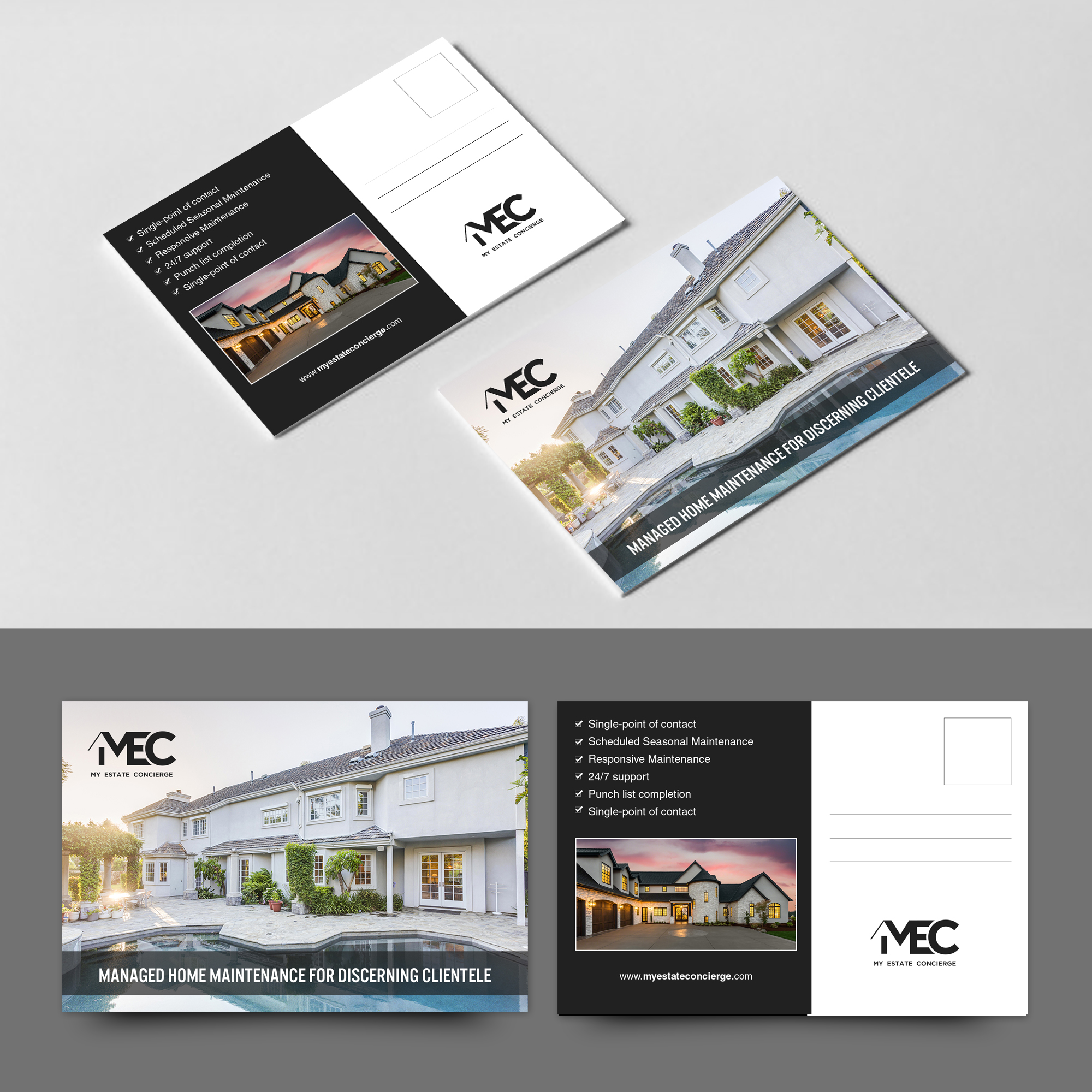 Postkarten-Design von TuktukiShree für My Estate Concierge | Design #25399752