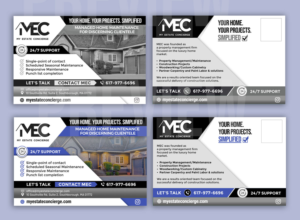 Postcard Design by DA. for My Estate Concierge | Design: #25326260