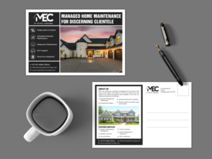 Postkarten-Design von GraphicsGuru für My Estate Concierge | Design: #25336823