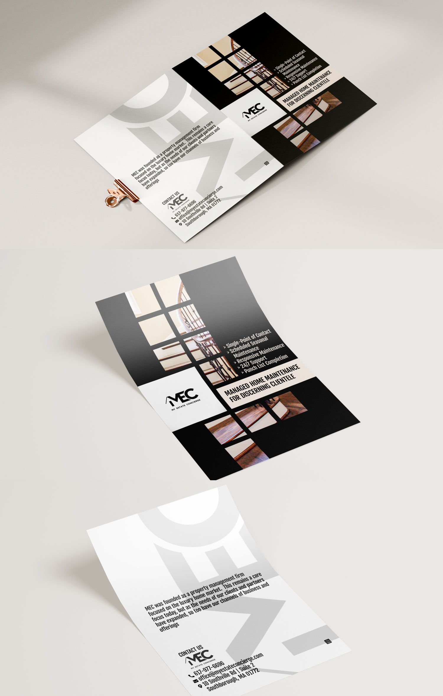 Postcard Design by Lina.S for My Estate Concierge | Design #25328676