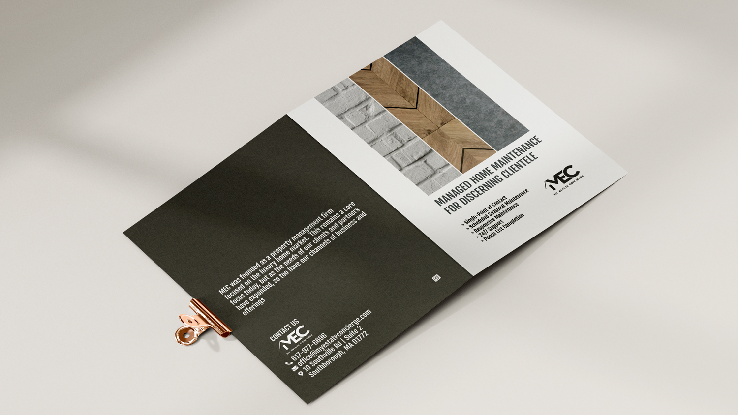 Postcard Design by Lina.S for My Estate Concierge | Design #25328954