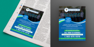 Dental office needs a newspaper ad to encourage new patients to join our practice | Diseño de Anuncio de Prensa por ecorokerz