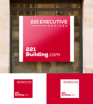 221 Executive Offices (ablove)  221Building.com (below) | Diseño de Logo por tejo