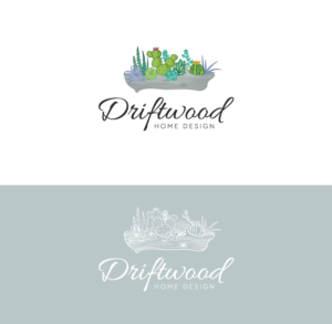 Driftwood Home Design | Logo Design by Cactus Designs