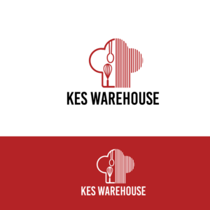 KES Warehouse or            Kitchen Equipment Supply Warehouse | Logo-Design von Graphic Bricks