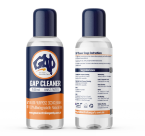 Label for non-toxic cleaner "GAP Cleaner" | Diseño de Etiqueta por Sergio Coelho