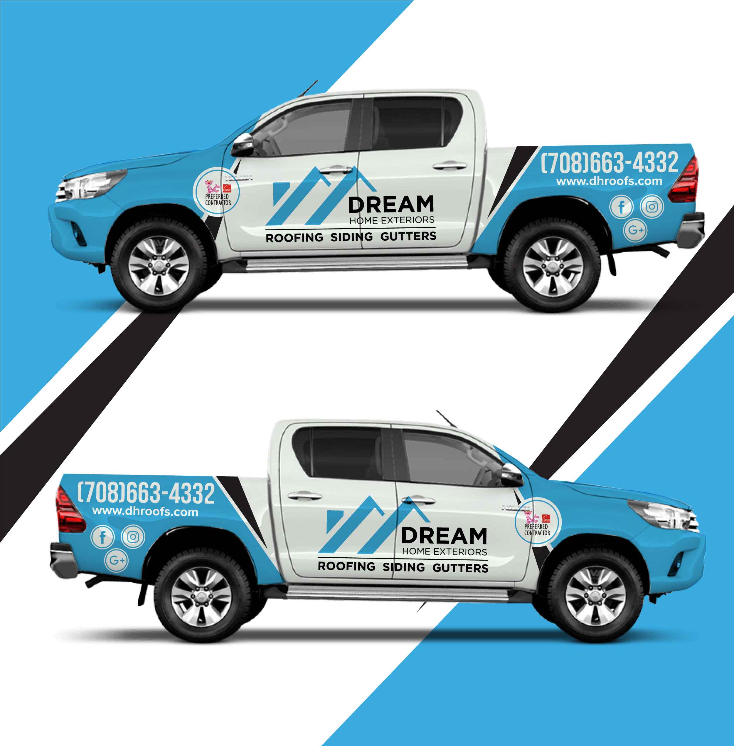 Car Wrap Design by Deziners Zone for Dream home Exteriors | Design #25335708