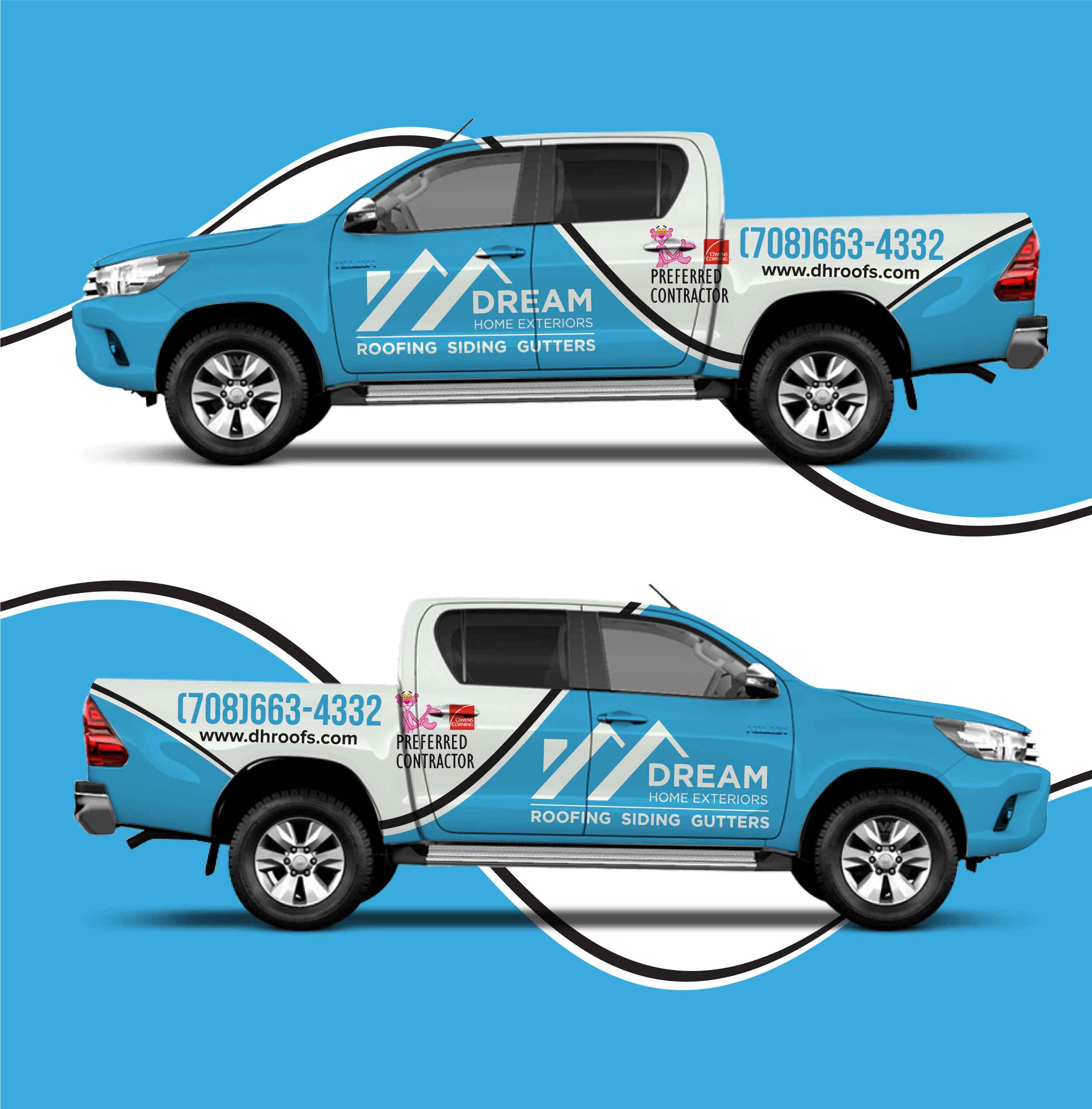 Car Wrap Design by Deziners Zone for Dream home Exteriors | Design #25335709