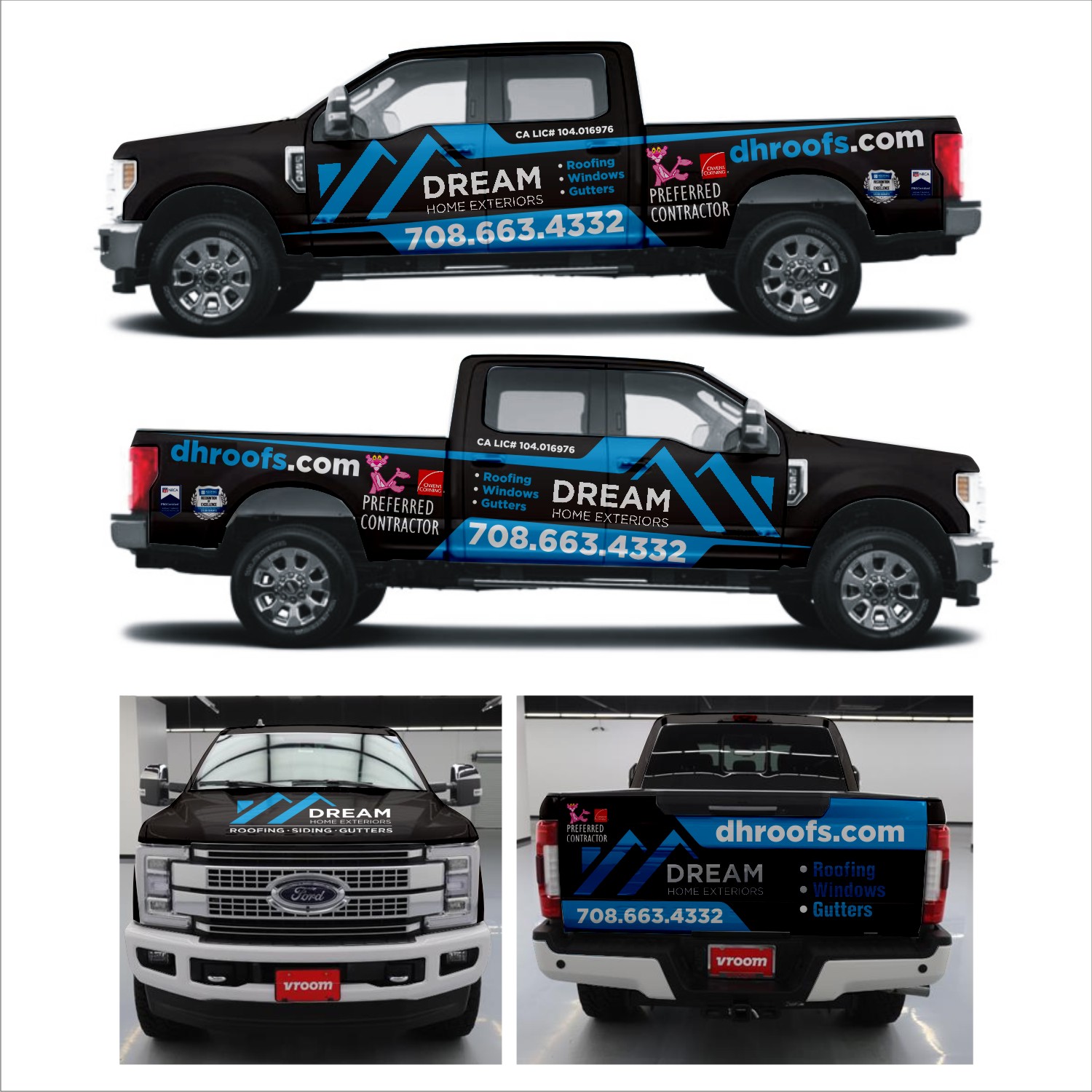 Car Wrap-Design von DG+ für Dream home Exteriors | Design #25338305