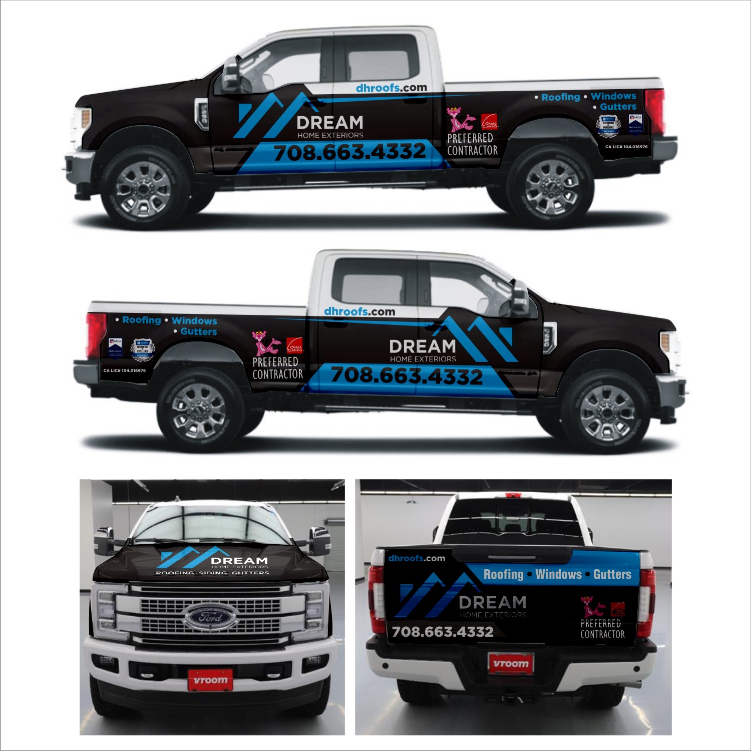 Car Wrap Design by DG+ for Dream home Exteriors | Design #25370316