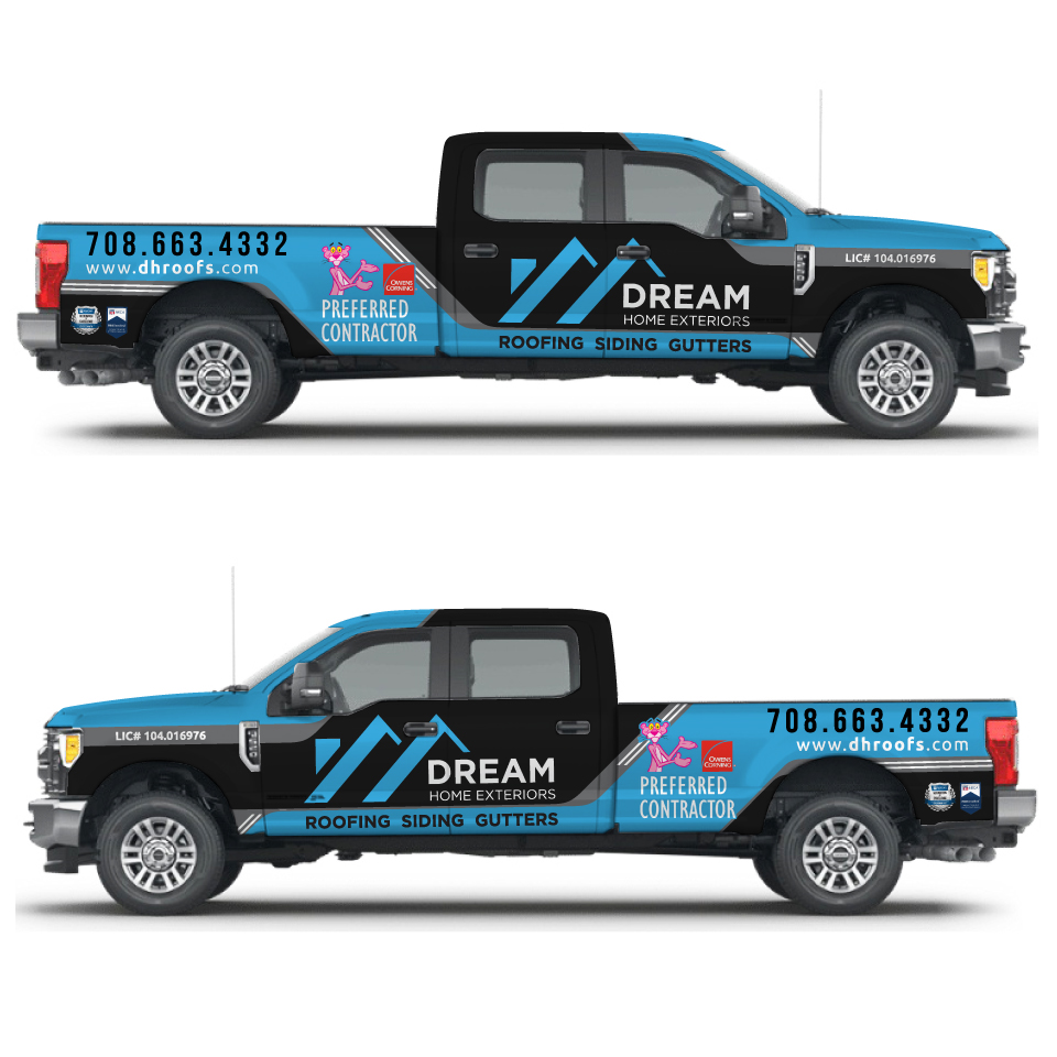 Car Wrap Design by Yoga Tri for Dream home Exteriors | Design #25326121
