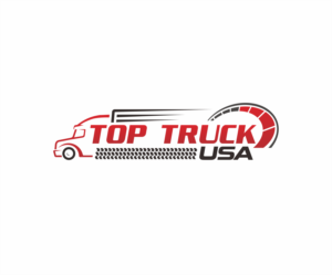 Top Truck USA | Logo Design by mazyo2x
