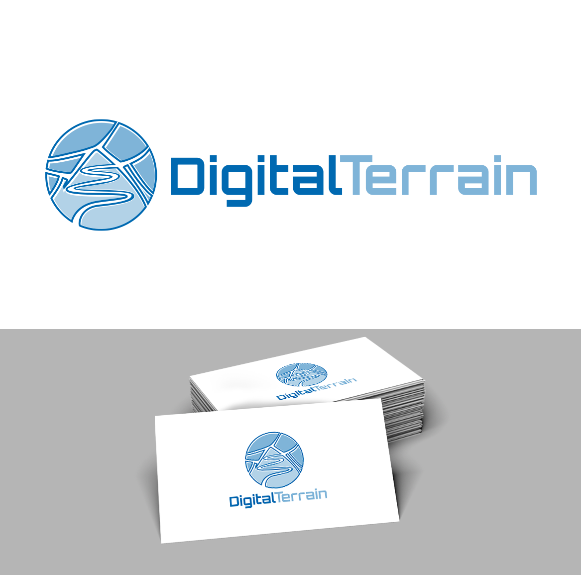 Diseño de Logo por trufya para Digital Terrain | Diseño #25370474