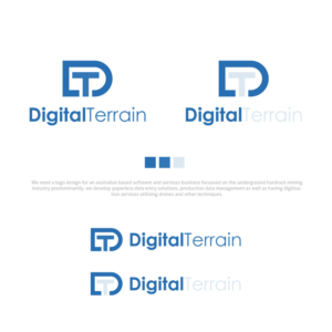 Diseño de Logo por EZ_Design24 para Digital Terrain | Diseño: #25336972