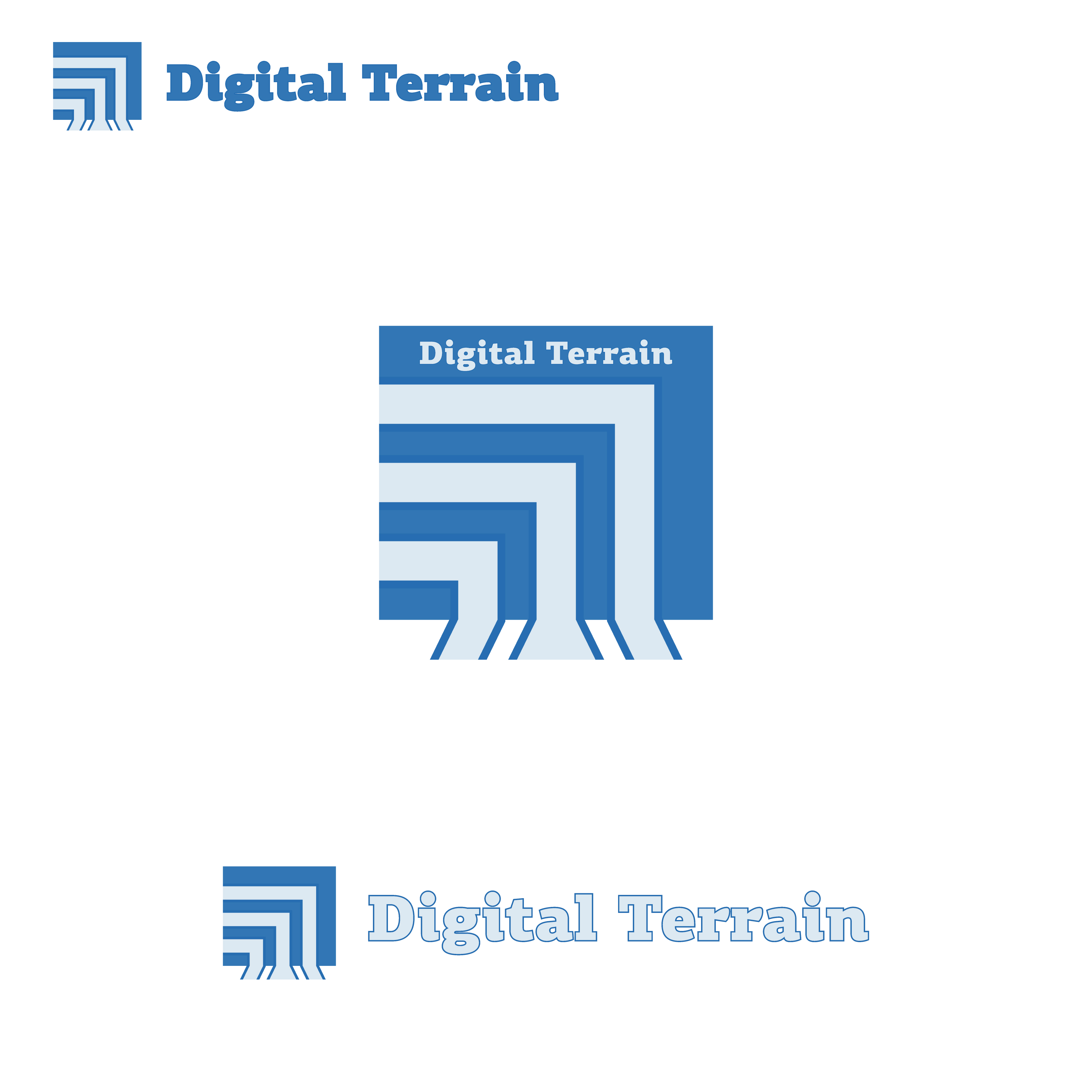 Logo Design by JOYNAL 5 for Digital Terrain | Design #25336611