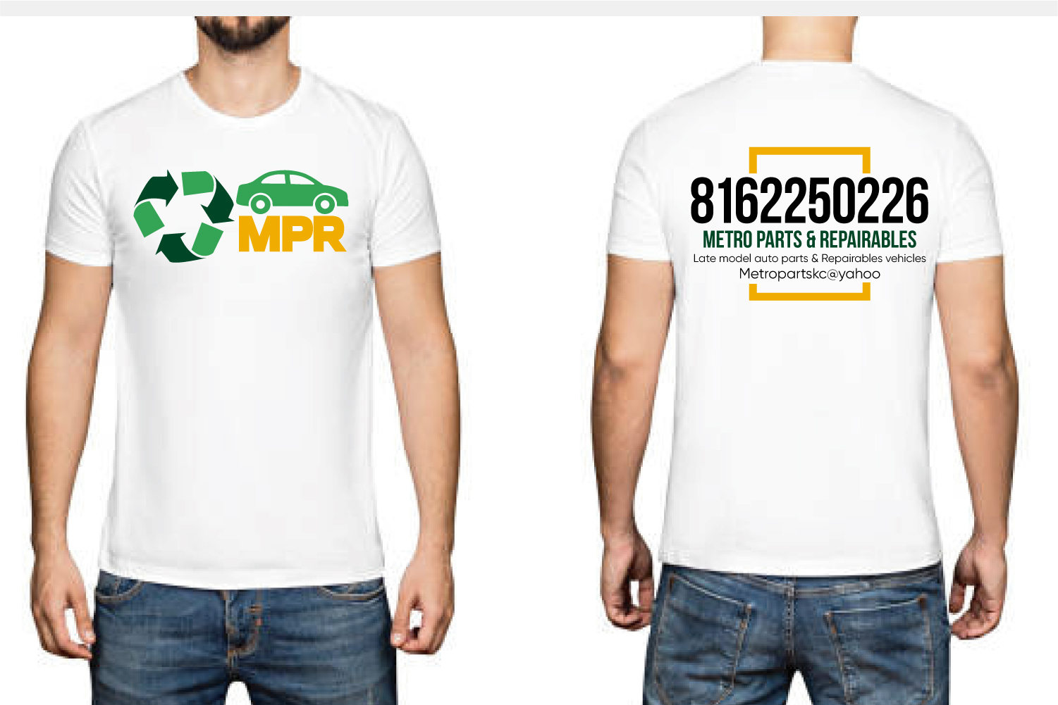 T-shirt Design by Jay Design for Metro Parts & Repairables  | Design #25353171