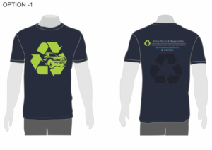 T-shirt Design by himanshu.sachdeva for Metro Parts & Repairables  | Design: #25341018