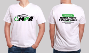 T-shirt Design by Logo Xtudio for Metro Parts & Repairables  | Design: #25361499