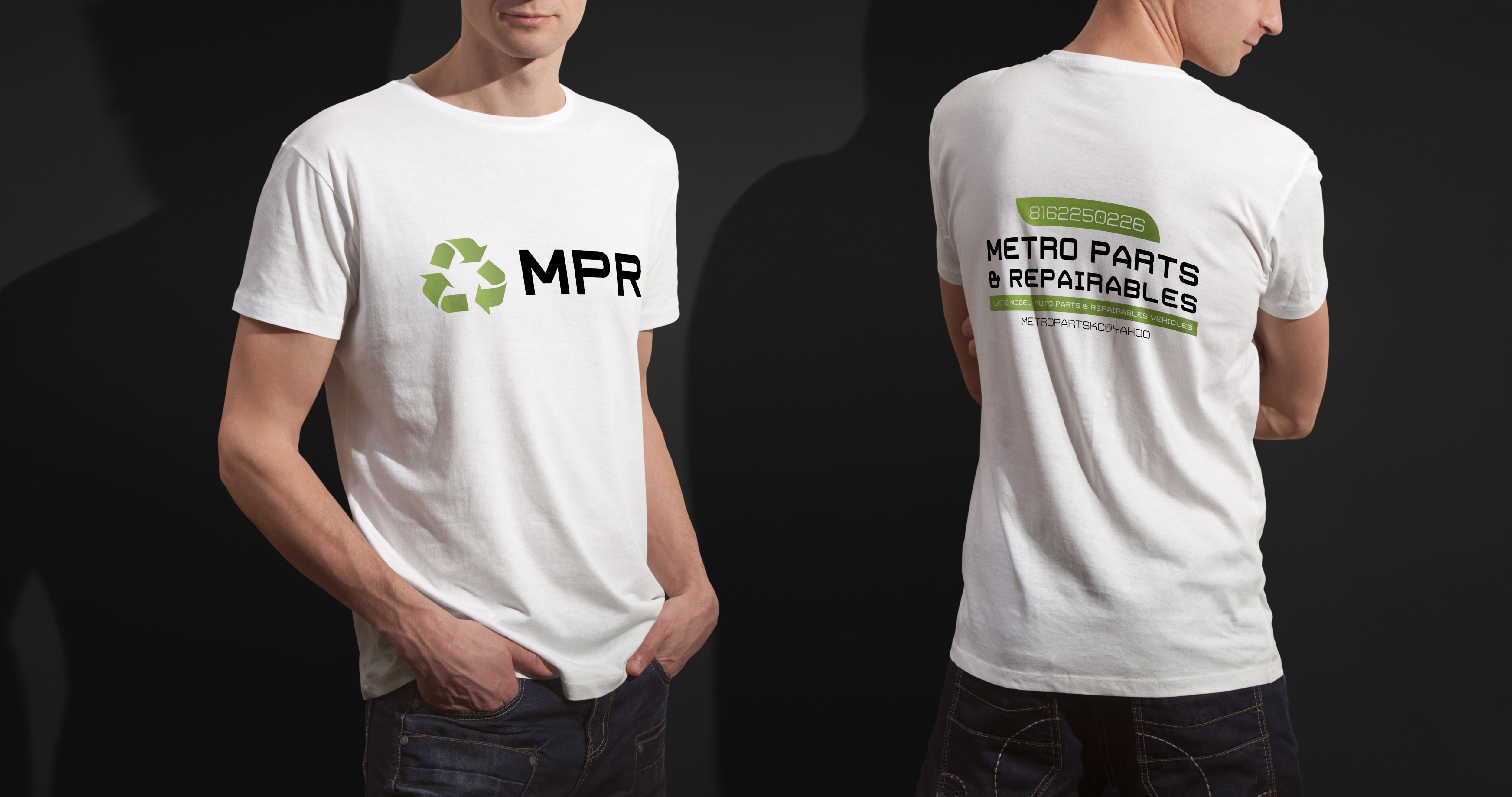 T-shirt Design by Logo Xtudio for Metro Parts & Repairables  | Design #25361500