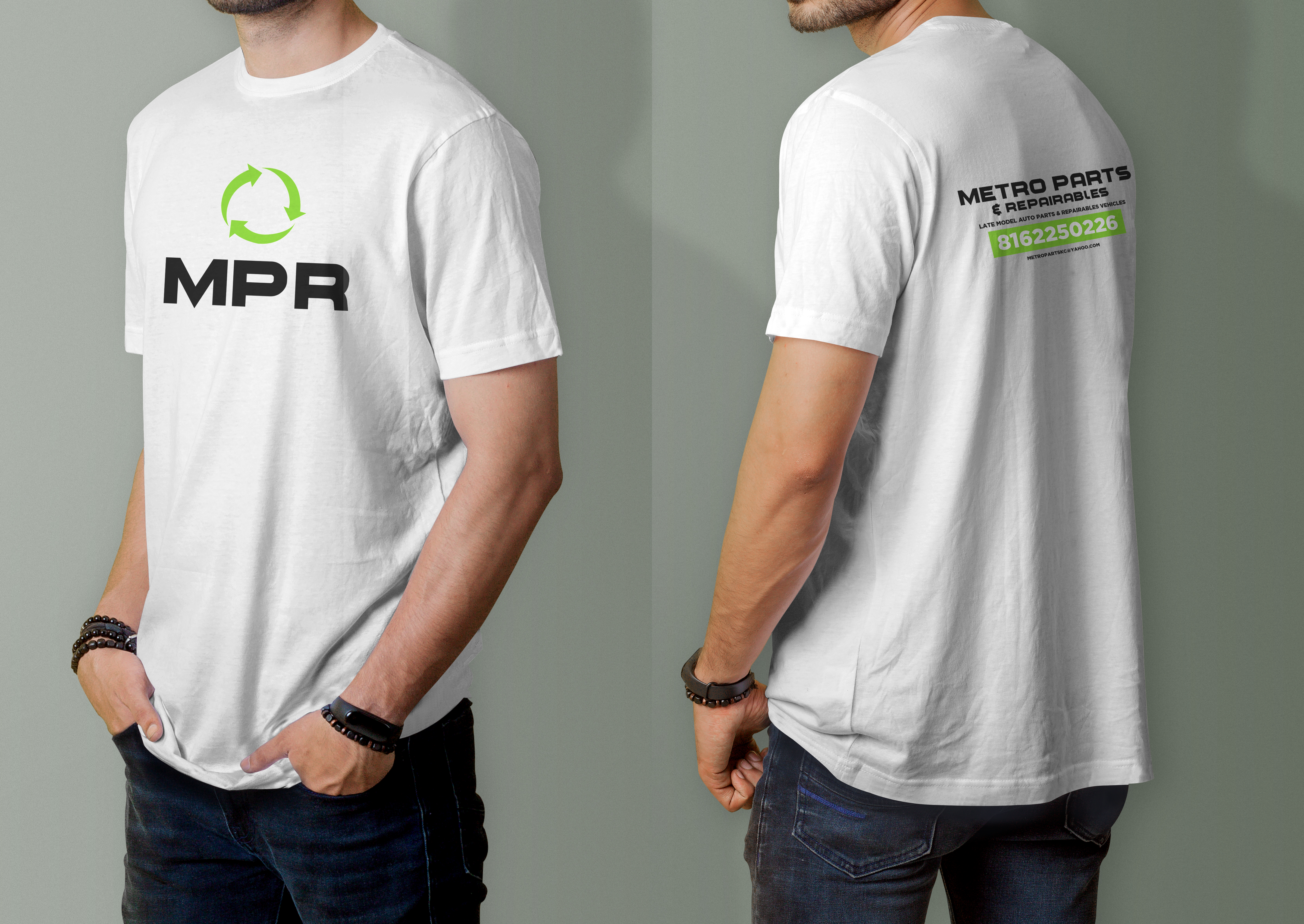 T-shirt Design by Logo Xtudio for Metro Parts & Repairables  | Design #25361501