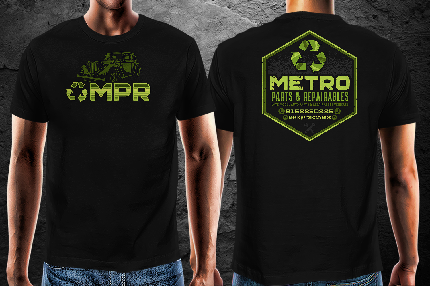 T-shirt Design by gekgrfx for Metro Parts & Repairables  | Design #25344104