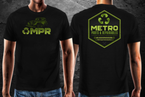 T-shirt Design by gekgrfx for Metro Parts & Repairables  | Design: #25344104